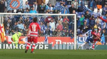 El Arabi marca el 1-1.