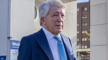 Enrique Cerezo, presidente del Atl&eacute;tico de Madrid