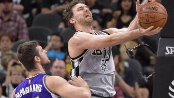 Pau Gasol afina (22+9) antes del 'Himalaya' de San Antonio Spurs