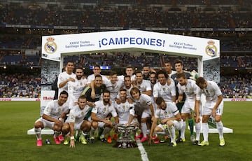 El Real Madrid es el equipo que más veces ha levantado el trofeo, un total de 26 veces.