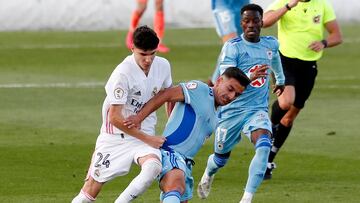 02/05/21 PARTIDO SEGUNDA DIVISION B GRUPO V
SEGUNDA FASE O DE CLASIFICACION ASCENSO
REAL MADRID CASTILLA - BADAJOZ
ALBERTO RETUERTA JESUS CLEMENTE