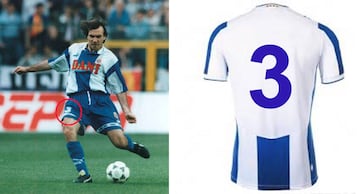 En cinco años con la camiseta del Espanyol fue claramente de menos a más, exhibiendo cada vez mayor calidad técnica e incluso sirviendo, en su único gol como blanquiazul, el pase a la Copa UEFA en 1996. Como lateral zurdo compartía de maravilla la banda con Moisés Arteaga, otro mito perico.