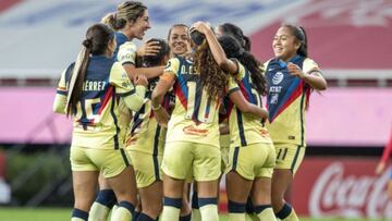 América, único club en alzarse campeón en casa de Tigres Femenil