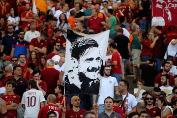 Así fue la emocionante despedida de Totti del Roma