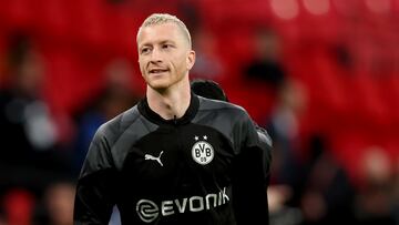 London (United Kingdom), 31/05/2024.- Borussia Dortmund player Marco Reus during the training session of Dortmund for the UEFA Champions League final in London, Britain, 31 May 2024. Real Madrid will face Borussia Dortmund on 01 June 2024 in the UEFA Champions League final. (Liga de Campeones, Rusia, Reino Unido, Londres) EFE/EPA/ANDY RAIN
