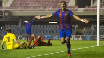 Talento de la cantera del Barça traspasado al Mónaco. Con 18 años jugó la Champions League 2017-18 con el equipo francés. Cedido a Brujas y Huesca, equipo con el que logró el ascenso a Primera División, fue traspasado al Mallorca.
