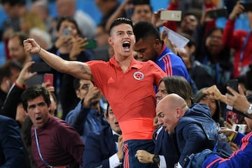 James Rodríguez ante ingleses con Porto, Madrid y la Selección