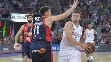 Luka Doncic, ante Matt Janning.