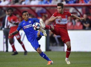 El pase de Cruz Azul sobre Chicago Fire, en imágenes