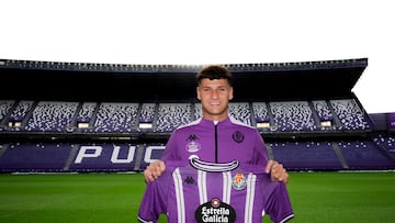 Jorge Delgado pasará a ser jugador del primer equipo del Real Valladolid.