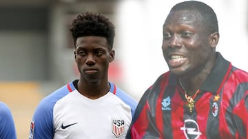 Timothy Weah, hijo de George Weah.