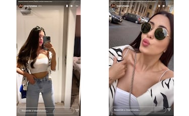 Rosario y Stiven, juntos en Roma