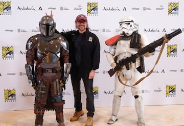 El actor y director Santiago Segura en la presentacin de la San Diego Comic-Con.  