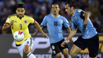 Partido de Eliminatorias al Mundial 2018 entre Colombia y Uruguay