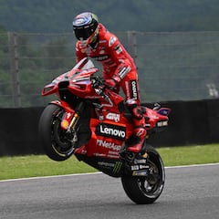 Bagnaia lidera el repóker Ducati