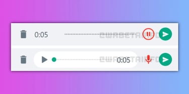 WhatsApp te dejará parar y retomar notas de voz en tu PC