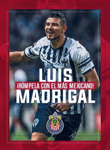 Llega en intercambio por Ángel Zaldívar a préstamo. Buscará ganarle la carrera a Alexis Vega o a Alan Pulido por un lugar en la delantera.