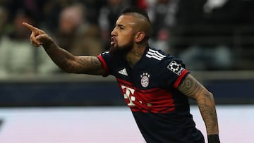 Vidal iguala marca goleadora que logró el 2013 en Juventus