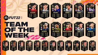 TOTW 5 de FUT FIFA 22 con Ansu Fati, Gnabry y Roberto Firminho ya disponible