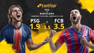 PSG vs. FC Barcelona: horario, TV, estadísticas, cuadro y pronósticos