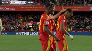 Lamine Yamal, señoras y señores: golazo de época con una asistencia de Huijsen de no creer