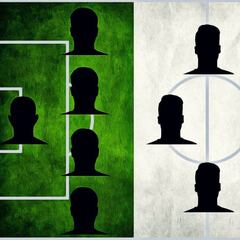 El once ideal de jugadores italianos en la Liga