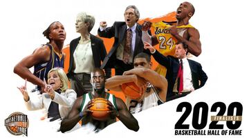 Los finalistas para el Hall of Fame de la NBA