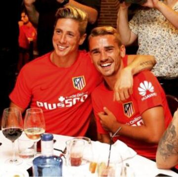 Fernando Torres y Griezmann.