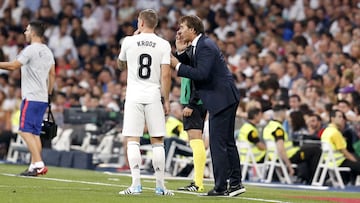 Kroos y Lopetegui.