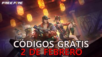 Free Fire | Códigos de hoy viernes 2 de febrero de 2024: recompensas gratis