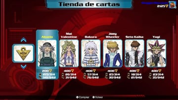 La tienda es as&iacute; de escueta; es imposible saber qu&eacute; cartas obtendremos con cada pack