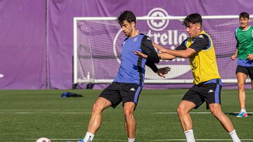 05/11/24 ENTRENAMIENTO DEL REAL VALLADOLID. DE LA HOZ