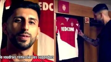 La promesa de Maripán en la bienvenida que le dio el Mónaco