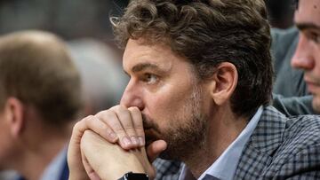 Pau Gasol, durante un partido de la NBA