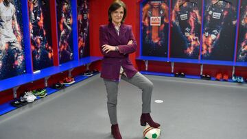 Amaia Gorostiza, presidente del Eibar.