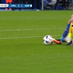 De Gea hizo penalti a Kalinic y Kuipers se inventó uno a Silva