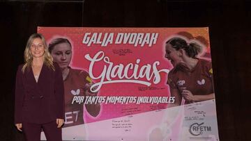 Emotivo homenaje a Galia Dvorak por su despedida de la Selecci¨®n
