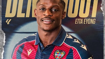 Etta Eyong refuerza al Levante mientras el Cádiz se queda con migajas