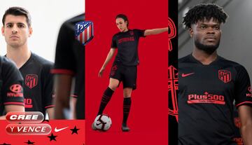 Atletico Madrid unveil new 'all black' 2019-20 away kit