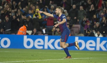 Jordi Alba anotó el 3-0.