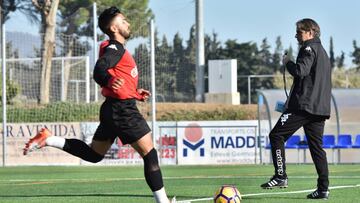 El entrenamiento del Reus.