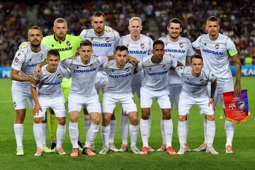 Equipo del Viktoria Plzen.