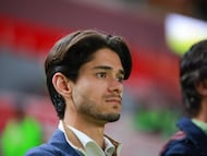 Alejandro Irarragorri President of Santos during the 15th round match between Necaxa and Santos as part of the Liga BBVA MX, Torneo Apertura 2025 at Victoria Stadium, on October 31, 2025 in Aguascalientes, Mexico.