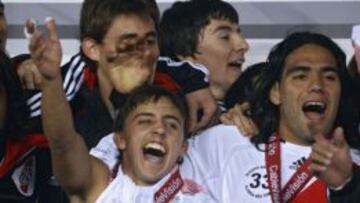 Falcao en su etapa con River en 2008.