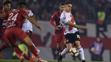 Santos Borré marca en el triunfo de River ante Cerro