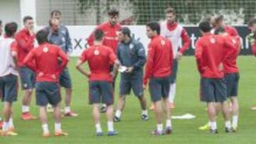 Entrenamiento en Lezama