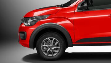 Fiat Mobi 2021 en color rojo y así luce en todo su esplendor