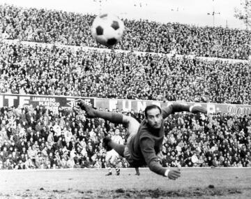 Apodado como el Vasco en su país, ganó una Liga (65-66), tres Copas (59-60, 60-61 y 64-65) y la Recopa de Europa de la campaña 61-62. Relevó a Pazos en la portería rojiblanca y fue uno de los primeros guardametas que jugó adelantado. Fue titular en los partidos de la final de la Recopa ante la Fiorentina.