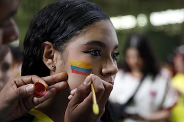 La Selección Colombia goleó 5-0 a Panamá y se aseguró en las semifinales de la Copa América 2024. Jhon Córdoba, James Rodríguez, Luis Díaz, Richard Ríos y Miguel Borja fueron los encargados de darle el triunfo al equipo nacional.