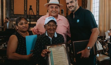 Este ecuatoriano tiene 123 años, sigue trabajando y desea validar su edad para convertirse en el hombre más viejo del mundo